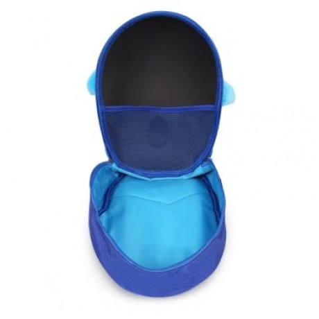 Children Backpack 3D Cartoon Kindergarten School Bag Polyamide Adjustable Straps (DEEP SKY
