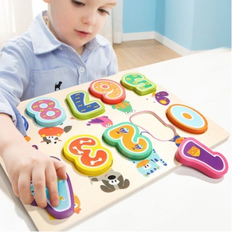 Topbright Jigsaw Puzzle Baby Toy Gift for Intelligence Improvement  (MULTI-A)