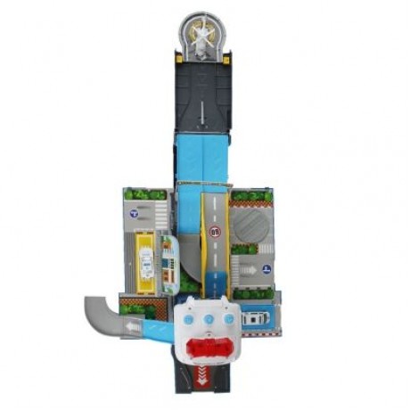 WinTek E5018 Assembled Police Station Alloy Vehicles Construction Set Toy (DODGER BLUE)