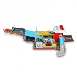 WinTek E5018 Assembled Fire Dapartment  Alloy Vehicles Construction Set Toy (RED)