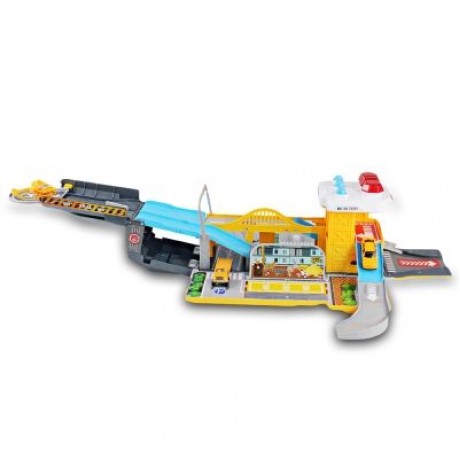 WinTek 5018 Assembled Track Engineering Vehicles Construction Set Toy (YELLOW)