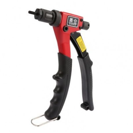 BT603 Manual Rivet Nut Gun Hand Riveter Riveting Tool M3 / M4 / M5 / M6 (RED)