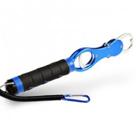 BL - 014 Aluminum Alloy Fishing Lip Gripper Grabber Fish Holder Weight Scale (BLUE)