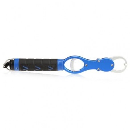 BL - 014 Aluminum Alloy Fishing Lip Gripper Grabber Fish Holder Weight Scale (BLUE)