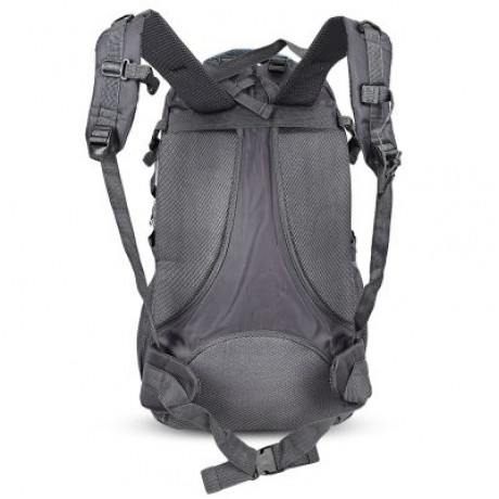 HUWAIJIANFENG 60L Lightweight Outdoor Activities Bag Travel Hiking Backpack  (BLUE)