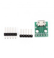 Landa Tianrui LDTR - ZK015 Micro USB to DIP Female Type B Chip Adapter Board (MULTI)