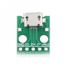 Landa Tianrui LDTR - ZK015 Micro USB to DIP Female Type B Chip Adapter Board (MULTI)