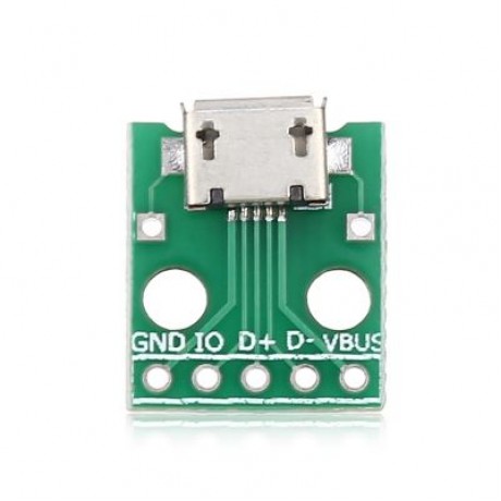 Landa Tianrui LDTR - ZK015 Micro USB to DIP Female Type B Chip Adapter Board (MULTI)