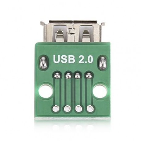 landa tianrui LDTR - ZK012 Type A Female USB to 2.54mm DIP Adapter Modules (GREEN)