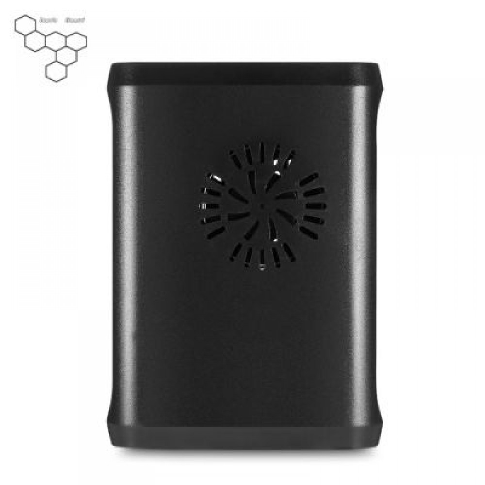 landa tianrui LDTR - WG0075 ABS Enclosure Box   Cooling Fan Kit for Raspberry (BLACK)