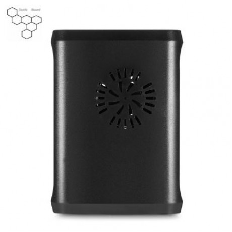 landa tianrui LDTR - WG0075 ABS Enclosure Box   Cooling Fan Kit for Raspberry (BLACK)