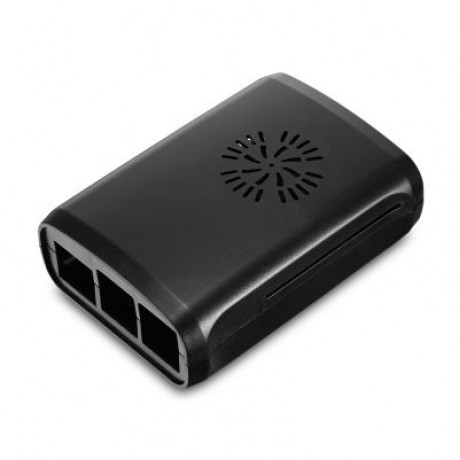 landa tianrui LDTR - WG0075 ABS Enclosure Box   Cooling Fan Kit for Raspberry (BLACK)