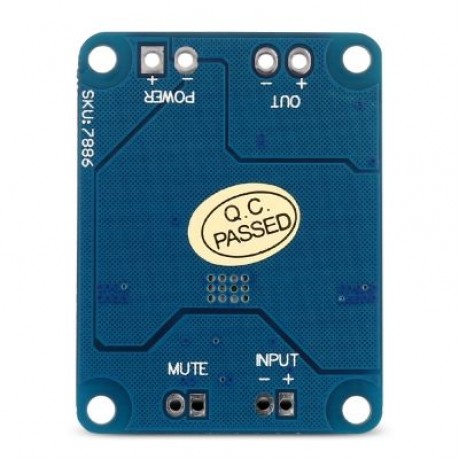 Landa Tianrui LDTR - WG0067 Mini 60W TPA3118 PBTL Mono Digital Amplifier Module (BLUE)