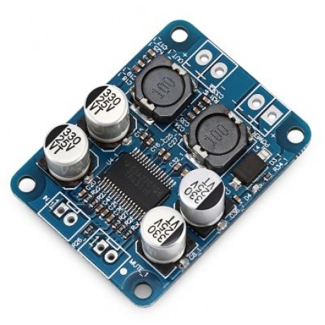 Landa Tianrui LDTR - WG0067 Mini 60W TPA3118 PBTL Mono Digital Amplifier Module (BLUE)