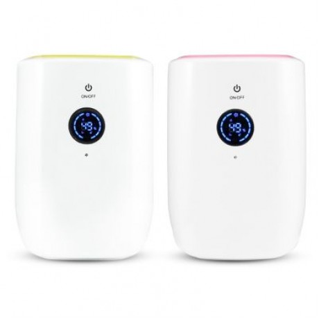 Electric Mini Air Dehumidifier for Home (HOT PINK)