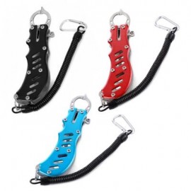 BL - 005 Portable Fish Lip Grabber Gripper Grip Tool Fishing Tackle (BLACK)
