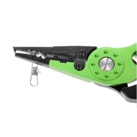 Outlife FG - 1026 Fishing Plier Hook Remover Braid Line Cutting / Split Ring  (GREEN APPLE