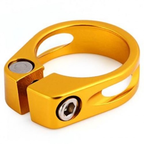 QIYANG QY-01 BIKE SEAT POST CLAMP 31.8MM 6061 ALUMINUM ALLOY MOUNTAIN ROAD MTB BICYCLE TUB