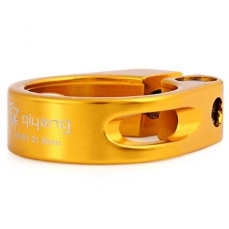 QIYANG QY-01 BIKE SEAT POST CLAMP 31.8MM 6061 ALUMINUM ALLOY MOUNTAIN ROAD MTB BICYCLE TUB