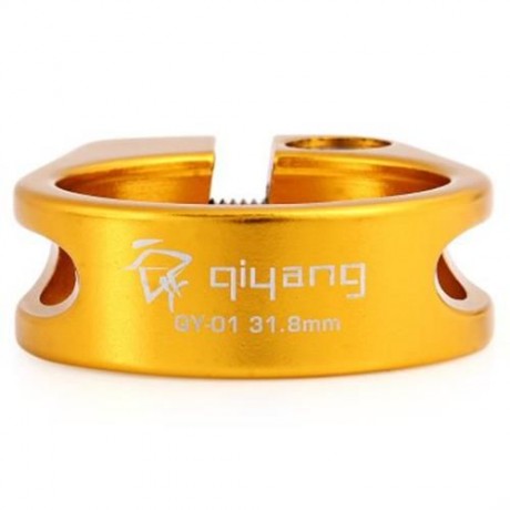 QIYANG QY-01 BIKE SEAT POST CLAMP 31.8MM 6061 ALUMINUM ALLOY MOUNTAIN ROAD MTB BICYCLE TUB