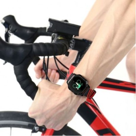 K5 INTELLIGENT SMART WATCH BLOOD PRESSURE IP68 FITNESS BRACELET COLOR DISPLAY SPORT BAND (