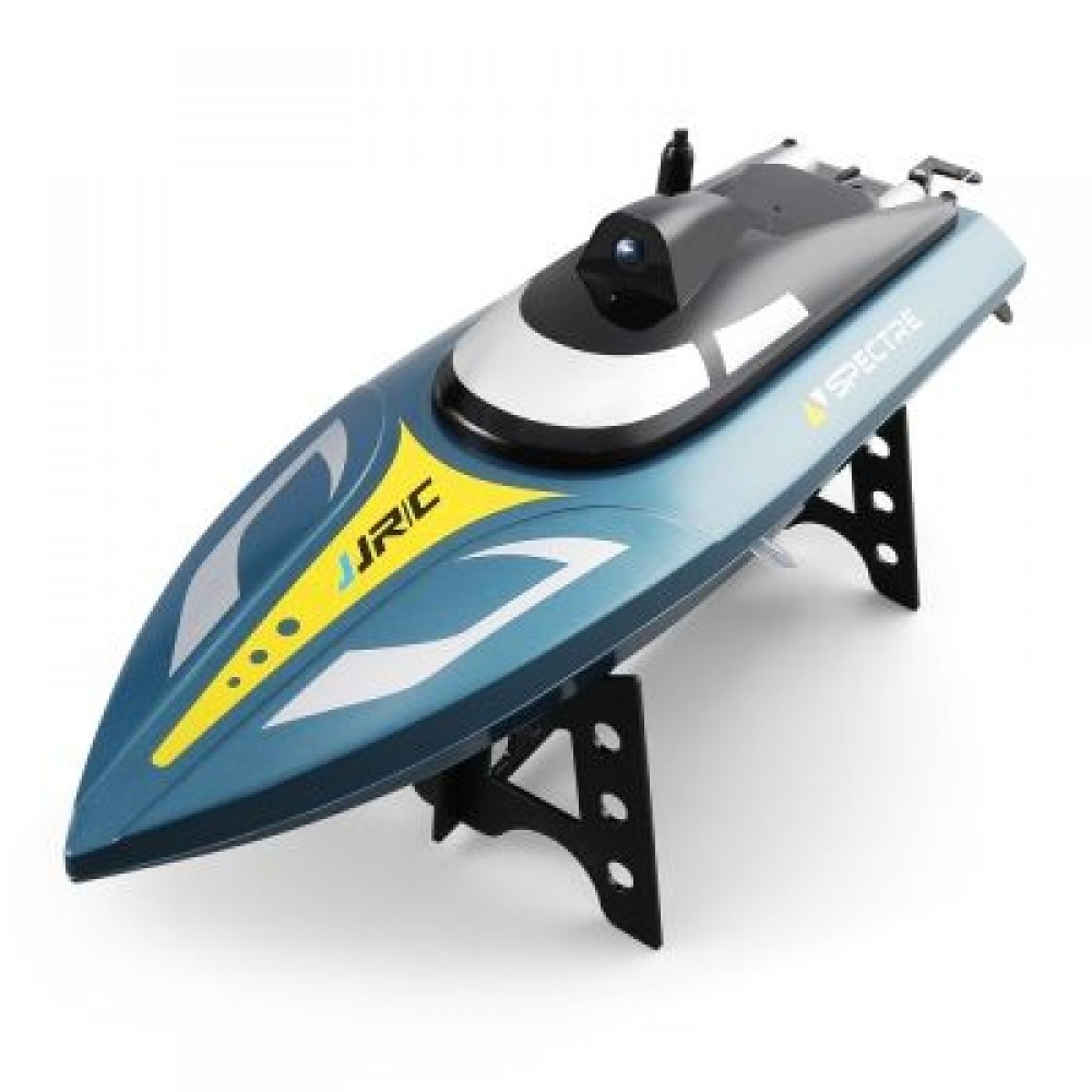 JJRC S4 Spectre Waterproof WiFi FPV RC Boat Support VR 720P HD Camera 20 - 25km/h Capsize JJRC S4 Spectre Waterproof WiFi FPV RC Boat Support VR 720P HD Camera 20 - 25km/h Capsize