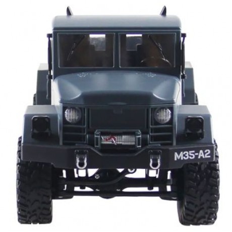 FY001A 1/16 WiFi 0.3MP Brushed Military Truck 2.4G 4WD Off-road Car RTR with Front Light (