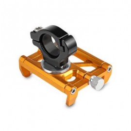 Deemount Universal Aluminum Alloy Motorcycle / Bicycle Phone Mount Holder (GOLD)