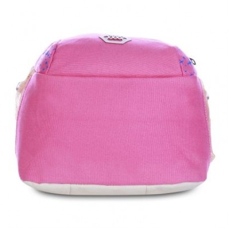 Guapabien 3pcs Canvas Printing Women Shoulder School Bag Cute Bear Backpack Wristlet (ROSE