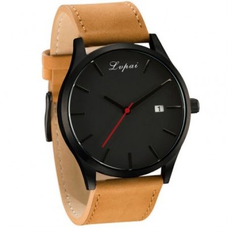 Lvpai P066 Men's Fashion Casual Leather Wrist Watch (MULTI-C)