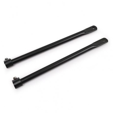 Deemount Bike Cycling Rear Carrier Shelves Quick Release Pannier Rack Seat (BLACK)