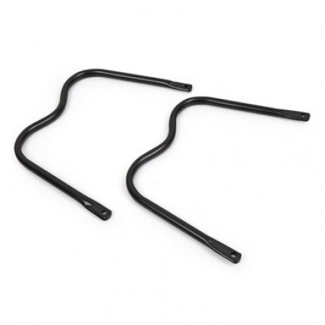 Deemount Bike Cycling Rear Carrier Shelves Quick Release Pannier Rack Seat (BLACK)