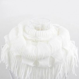 GORGEOUS IRREGULAR GEOMETRIC AND STRIPE DESIGN NECK WARMER FOR WOMEN (COLOR ASSORTED)