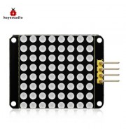 Keyestudio HT16K33 I2C 8 x 8 LED Dot Matrix Module for Arduino (BLACK)