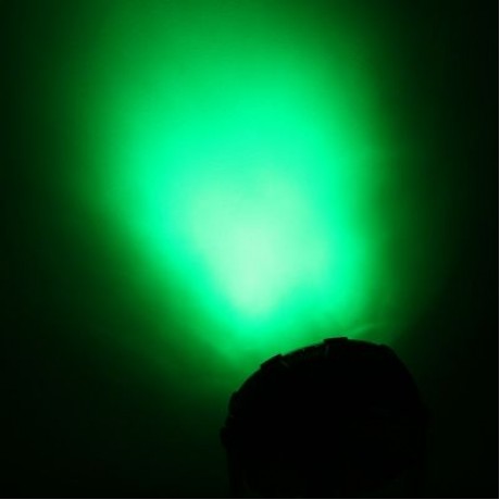 ZP005 - M RGB 6 LEDs Par Light with Remote Control for Stage Party (BLACK)