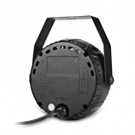 ZP005 - M RGB 6 LEDs Par Light with Remote Control for Stage Party (BLACK)