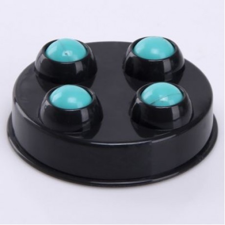 AH - 202 Electric Handheld Massager Push Fat Massage Machine with 4 Replaceable Heads (TIF