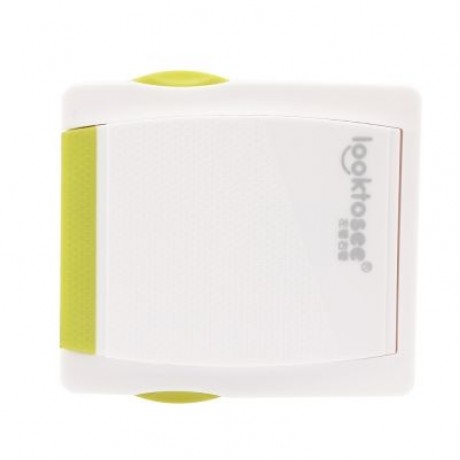 Looktosee Children Baby Safety Lock for Shifting Door Sliding Windows (GREEN)