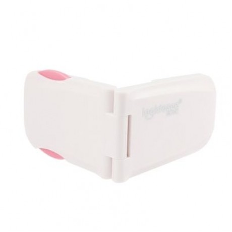 LOOKTOSEE BABY SAFETY LOCK DRAWER CABINET SECURITY BUCKLE (PINK)