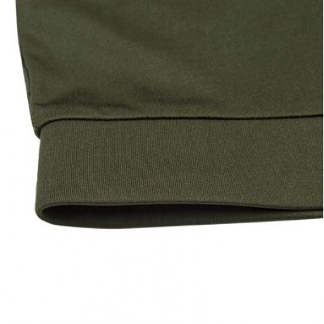 U Neck Sleeveless Spliced Mesh Hooded Yoga Sports Bralette Women Crop Top (ARMY GREEN)