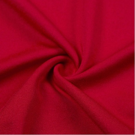 Trendy Crew Collar Long Sleeve Stripe Cut Out Women Two-piece Yoga Sports Suit (LAVA RED)