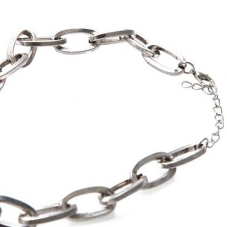 PUNK STYLE TRIANGLE SHAPE PENDANT NECKLACE FOR WOMEN (COFFEE)