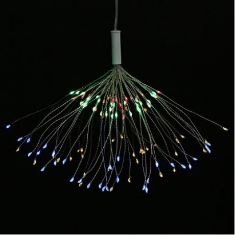 LH - BOM - YHD120M 120 LEDs Hanging Starburst Light with Remote Control (Multicolor) (MULT