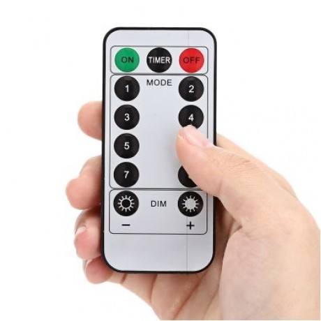 LH - BOM - YHD120M 120 LEDs Hanging Starburst Light with Remote Control (Multicolor) (MULT