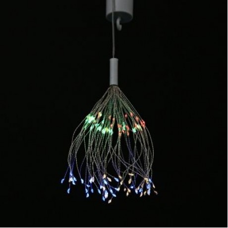 LH - BOM - YHD120M 120 LEDs Hanging Starburst Light with Remote Control (Multicolor) (MULT