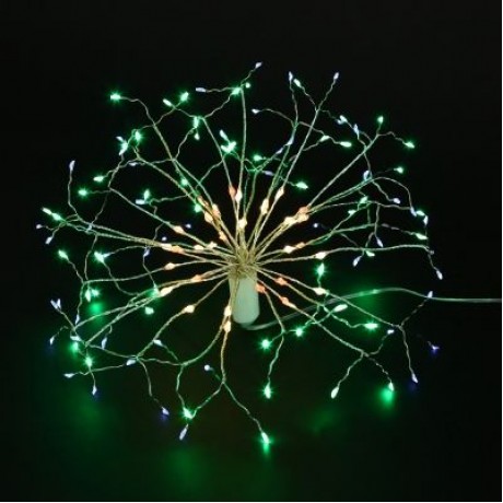 LH - BOM - YHD198M 198 LEDs Hanging Starburst Light with Remote Control (MULTI)