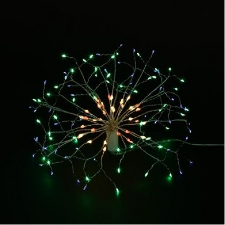 LH - BOM - YHD198M 198 LEDs Hanging Starburst Light with Remote Control (MULTI)