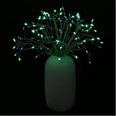 LH - BOM - YHD198M 198 LEDs Hanging Starburst Light with Remote Control (MULTI)