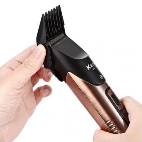 Kemei KM - 7500 Electric Hair Clipper Rechargeable LCD Cordless Adjustable Trimmer Kit (CH