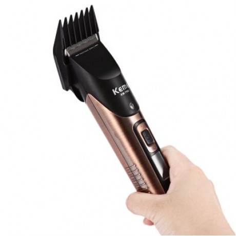Kemei KM - 7500 Electric Hair Clipper Rechargeable LCD Cordless Adjustable Trimmer Kit (CH